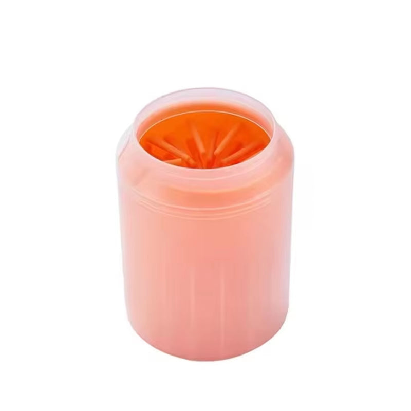 Portable Paw Cleaner Cup with Soft Silicone Brush