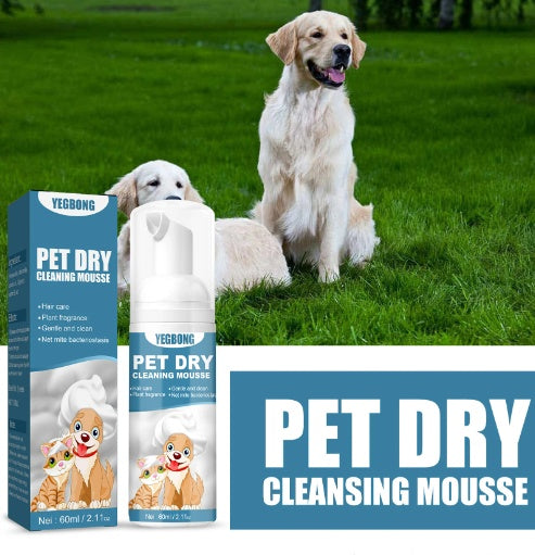 Pet Dry Cleaning Foam