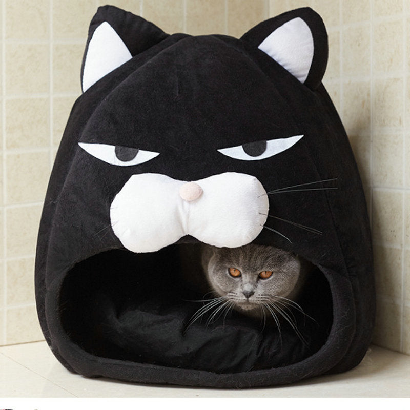 Cozy Cat Haven: The Ultimate Cat Bed & Litter Mat Combo