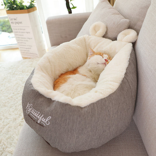 Warm and Soft Sleeping Bag Cushion for Puppies and Cats