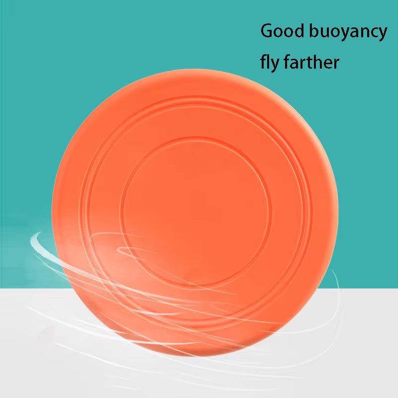 Durable Silicone Flying Disc Toy for Dogs