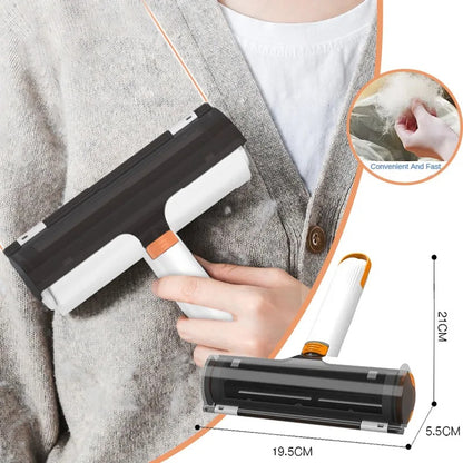 Portable 2-in-1 Hair Removal Roller for Pets