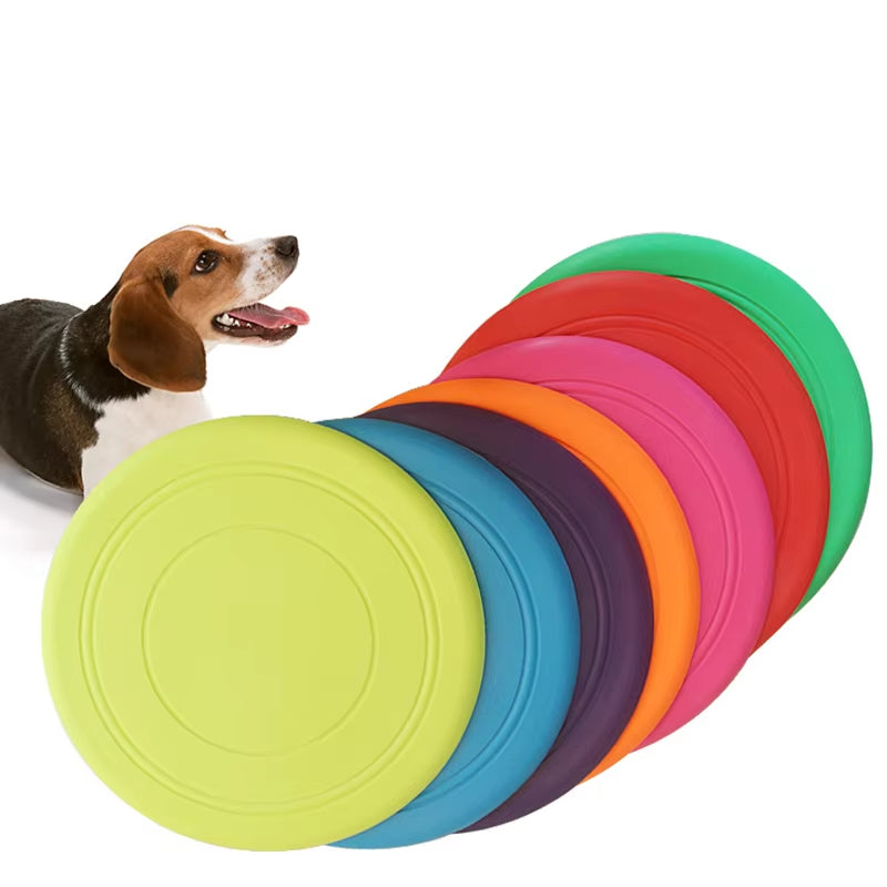 Durable Silicone Flying Disc Toy for Dogs