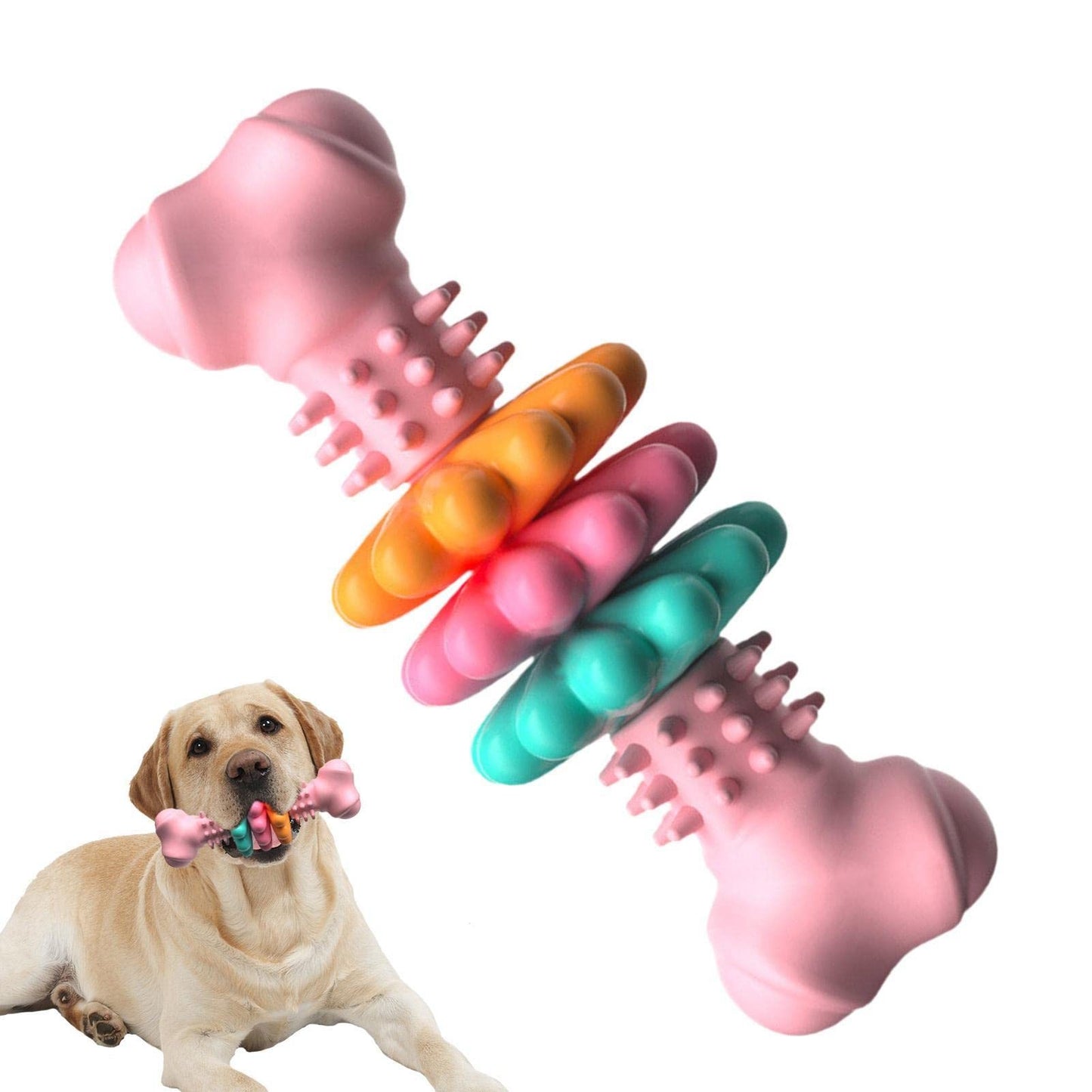 Indestructible Chew Toy for Dogs - Bone Design