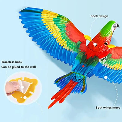 Interactive Electric Parrot Cat Toy