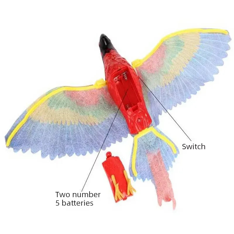 Interactive Electric Parrot Cat Toy