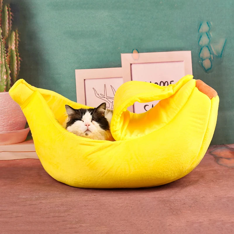 Cozy Banana Pet Bed