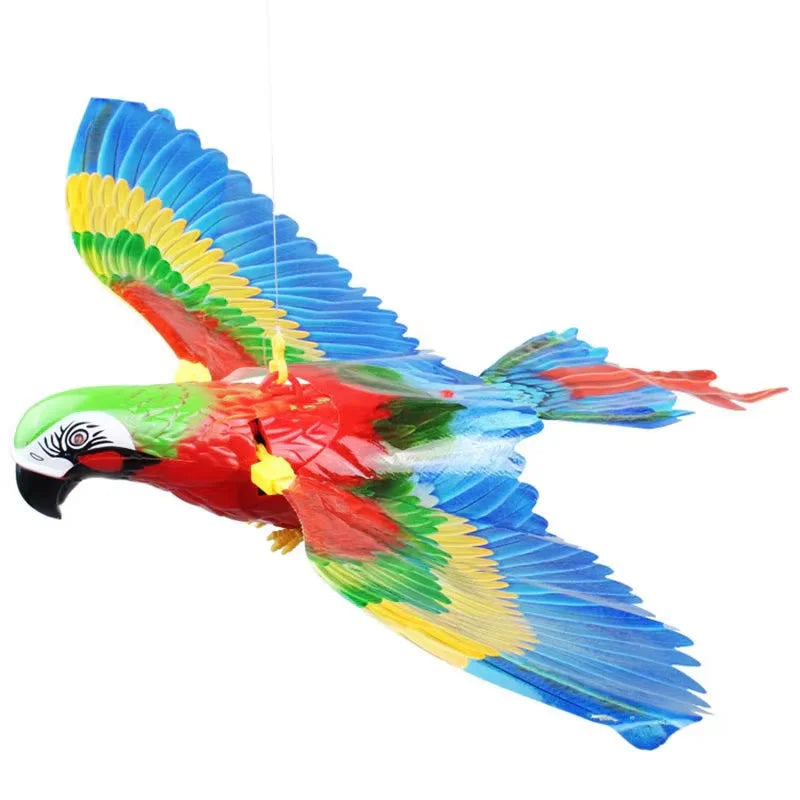 Interactive Electric Parrot Cat Toy