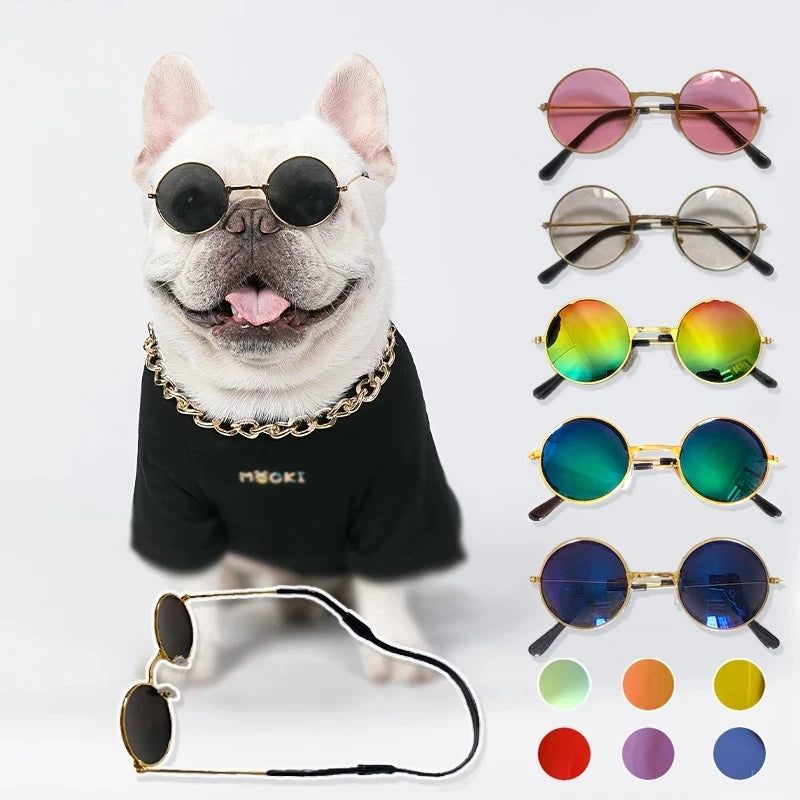 Vintage Round Cat & Dog Sunglasses