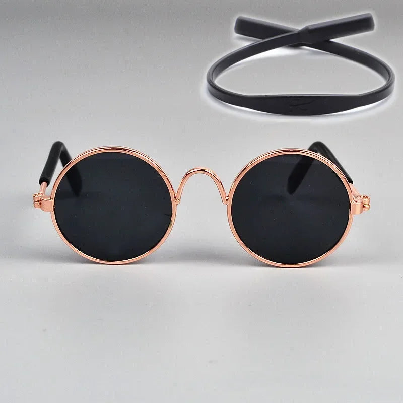 Cat Classic Round Metal Sunglasses