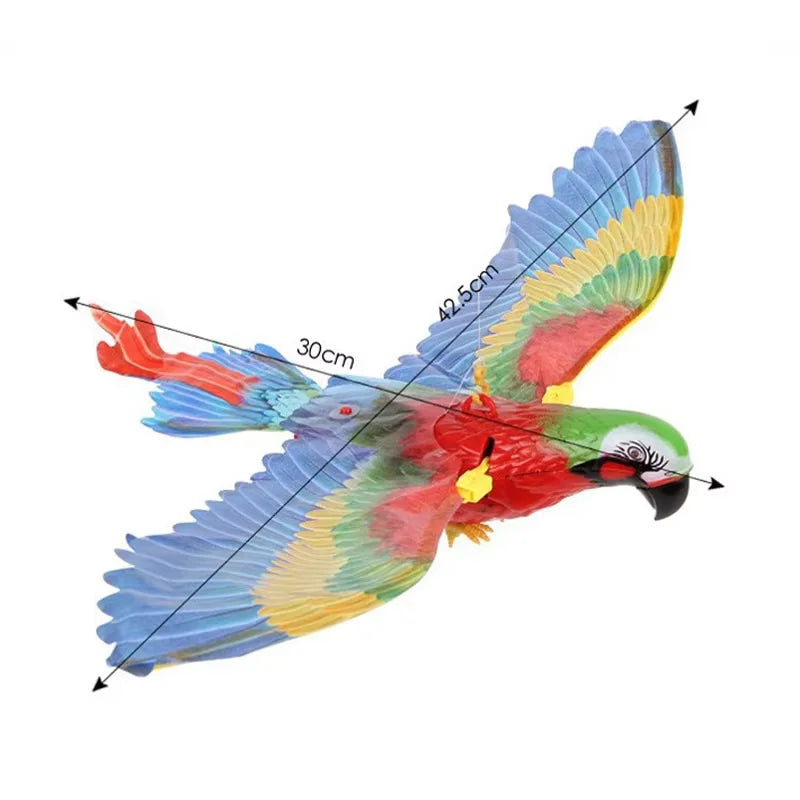 Interactive Electric Parrot Cat Toy