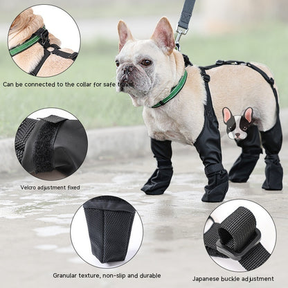 Waterproof Dog Boots - Adjustable