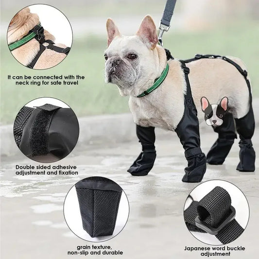 Waterproof Dog Boots - Adjustable